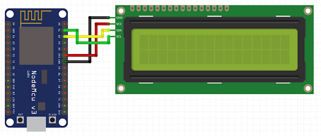 I2C LCD connect with ESP8266 /ESP32