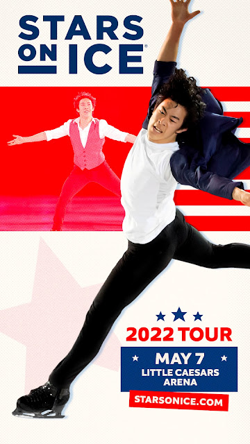 Upcoming and GIVEAWAY: Stars on Ice, May 7, 2022 at Little Caesars Arena {ends 3/16}