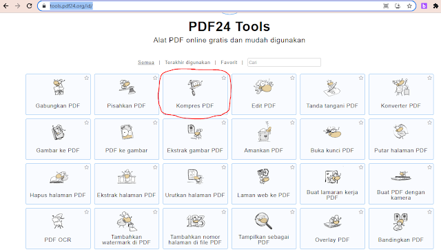 cara Kompres PDF