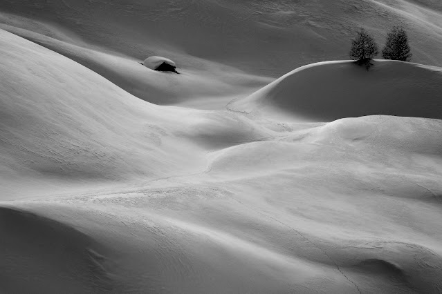 "Dolomity - pandemia", fot. Marcin Bawiec. Konkurs Fotografii Górskiej "Lawiny" 2021.