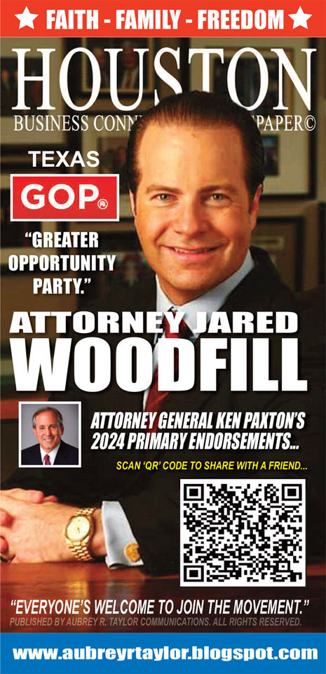 Attorney Jared Woodfill featured on the cover of Houston Business Connections Newspaper