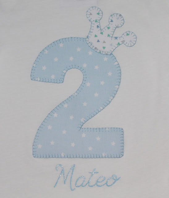 camiseta cumpleaños 2 años