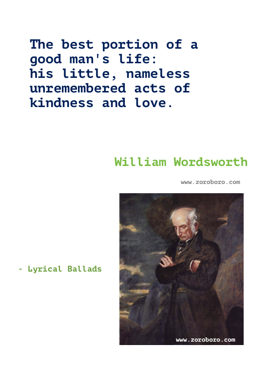 William Wordsworth Quotes. William Wordsworth Poems, Poetry. William Wordsworth Books Quotes. Poems by William Wordsworth