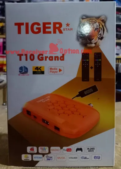 TIGER T10 GRAND HD RECEIVER NEW SOFTWARE WITH UPDATE INFOBAR V1.56 24 JANUARY 2021