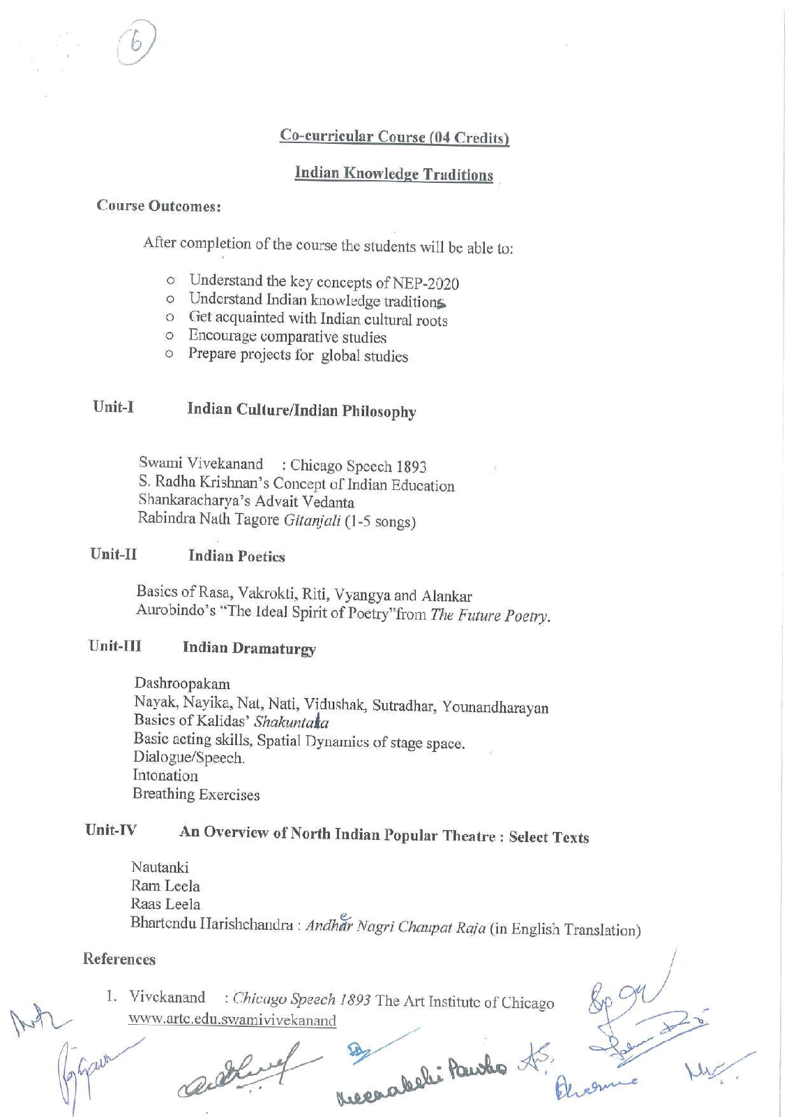 Indian Knowledge Traditions syllabus | BA Sem 3 Co Curricular Lucknow ...