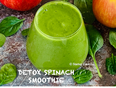 detox spinach smoothie