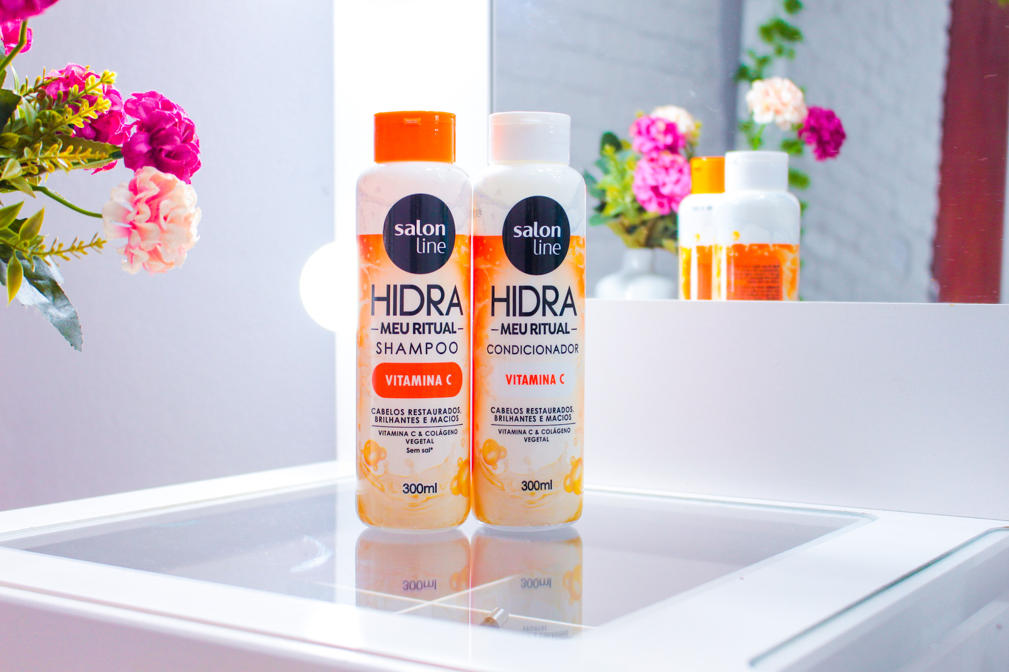 Shampoo e Condicionador Hidra Meu Ritual Vitamina C