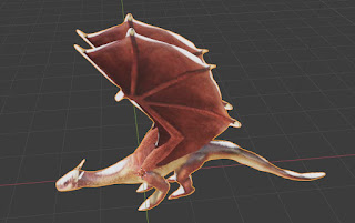 Bad Dragon animal free 3d models blender obj fbx low poly