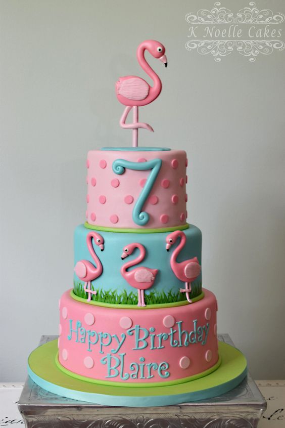 flamingo cake ideas