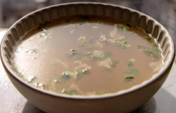 Soups are of two types: thick Thai and clear soup.
