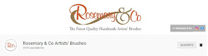 Rosemary & Co Artists' Brushes