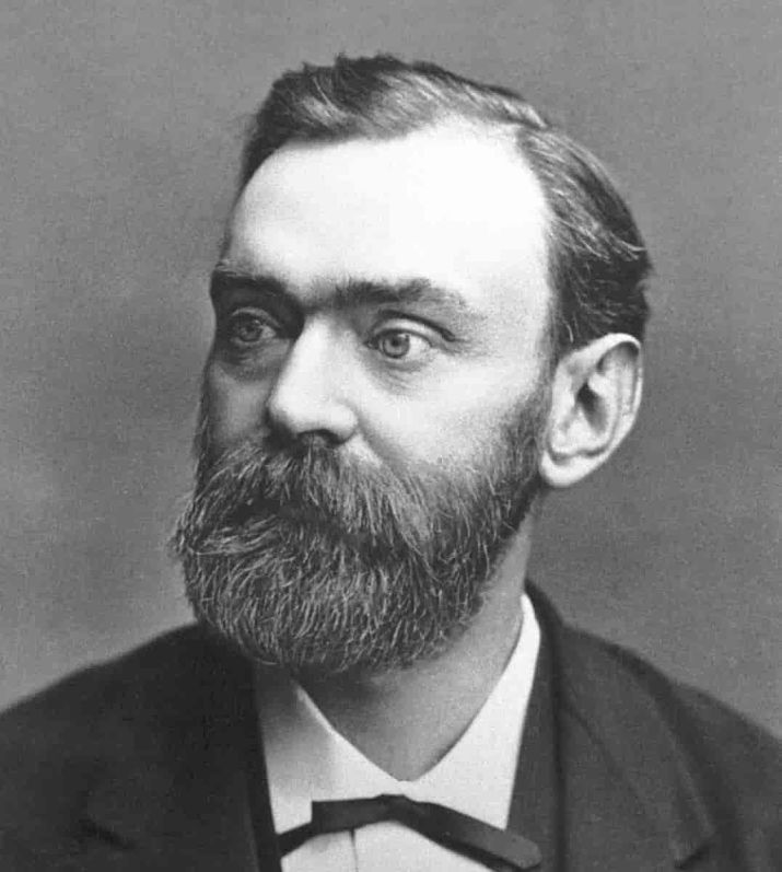 FOtografía de Alfred Nobel