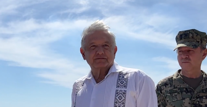 López Obrador lamenta muerte de marinos por el accidente de helicóptero en Tabasco