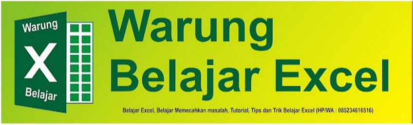 Warung Belajar Excel