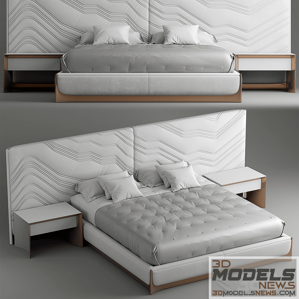 Bed model foscari visionnaire 1