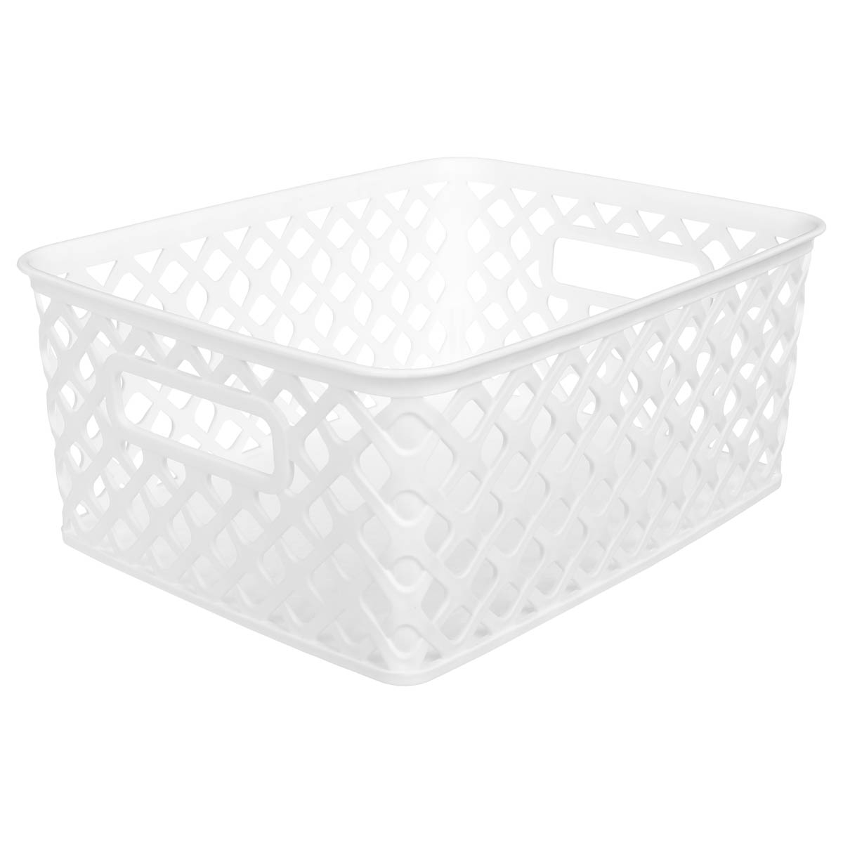 Storage box white 20x25.6x10.5