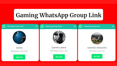 Gamers whatsapp group