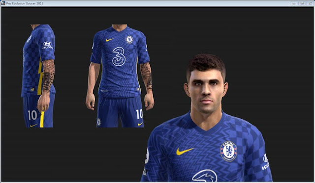 Christian Pulisic Face For PES 2013