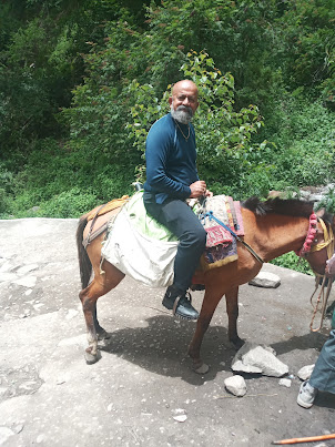 Decided to hire a pony for the trek.