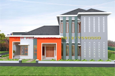 Desain Bangunan  Minimalis 2 Lantai Probolinggo