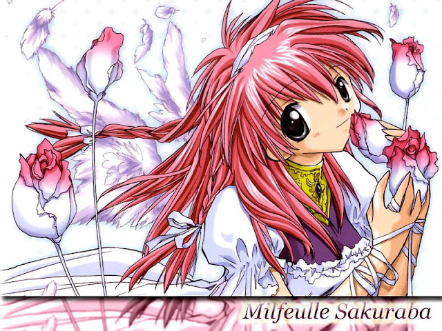 Milfeulle Sakuraba de Galaxy Angel