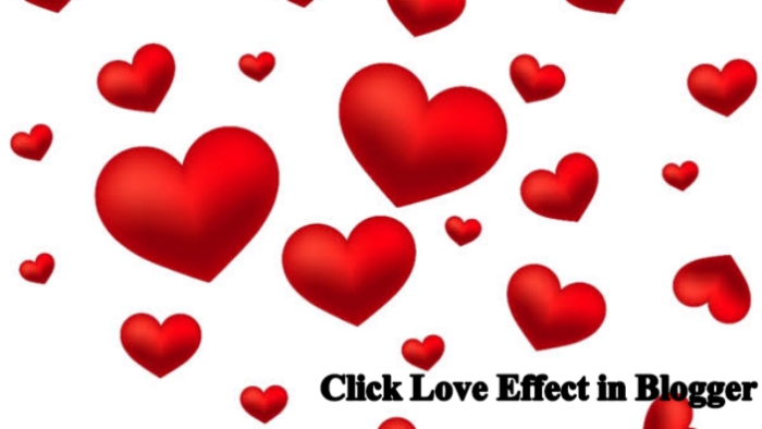 Love effect blogger