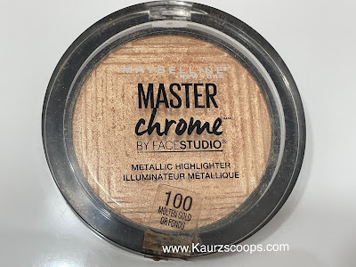 MAYBELLINE MASTER CHROME BY FACE METALLIC HIGHLIGHTER