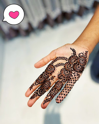 Mehendi Design Front Hand