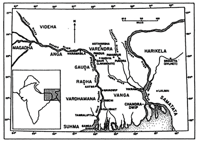 Early Bengal during Beginning of Muslim Rule in Bengal