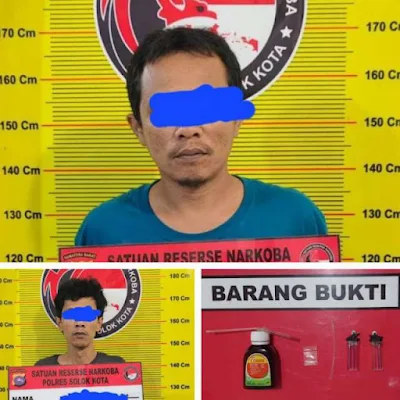 Dua Adek Kakak Terciduk Tim Satresnarkoba Polres Solok Kota terkait Kasus Narkotika Jenis Shabu