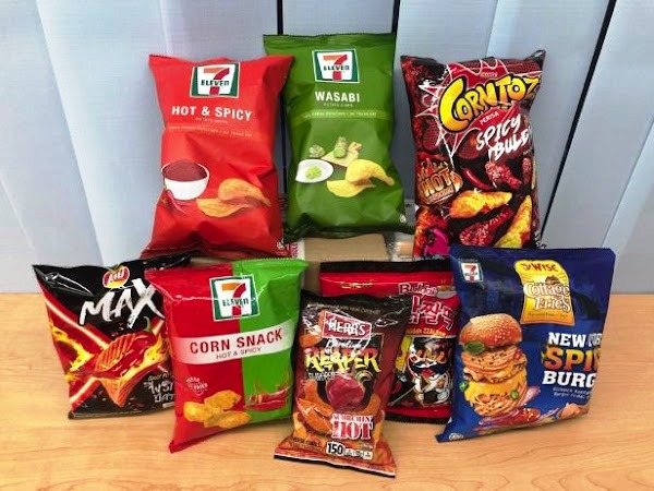 Too Hot to Handle: 8 Spicy Potato Chips at 7-Eleven Sure to Make You Sweat