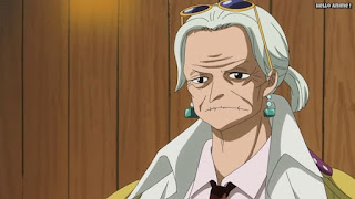 ワンピースアニメ ドレスローザ編 746話 海軍本部中将 おつる | ONE PIECE Episode 746