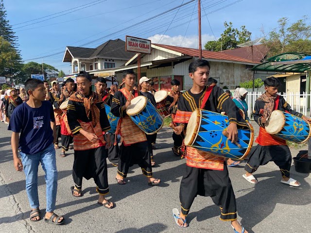 Tambua Tansa BCKR Meriahkan Pawai Khatam l MDTA Nurul Yaqin