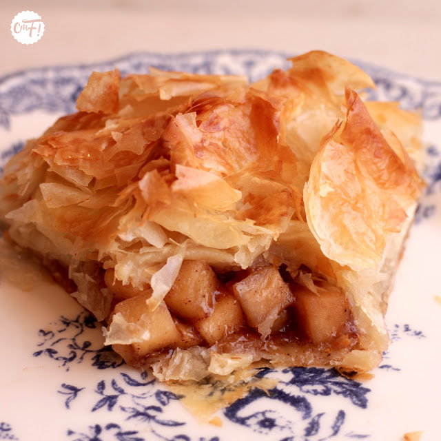 Tourte aux pommes (pâte filo)