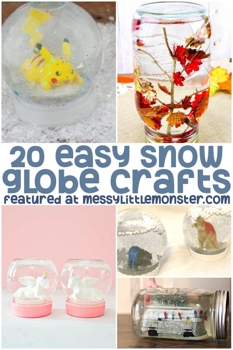 Easy snow globe crafts