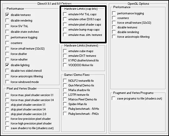 changing hardware limit