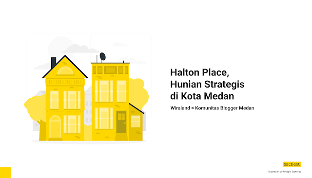 Hunian Strategis Halton Place Medan