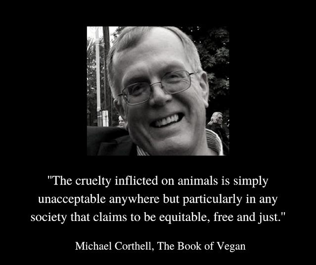 Michael Corthell, The Vegan Project quote