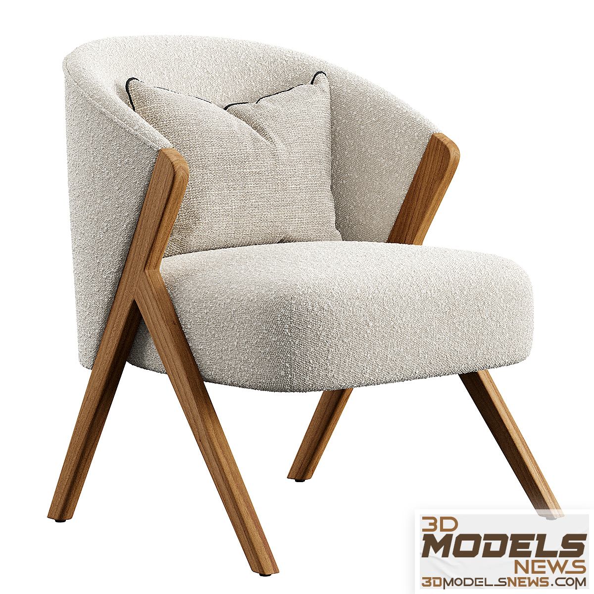 Upholstered Zara Home Armchair Model