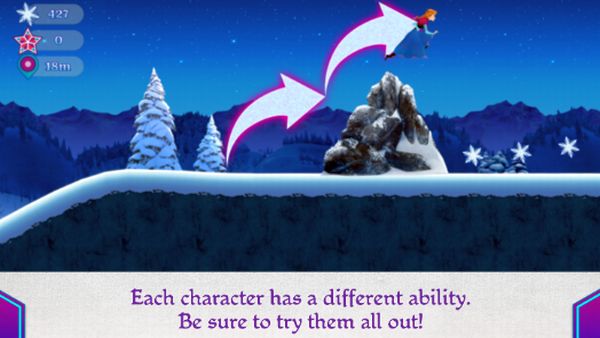 Each character has a different ability. Be sure to try them all out!