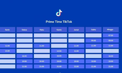 Inilah Jam Jadwal Fyp Tiktok Hari ini Senin-Minggu 2022
