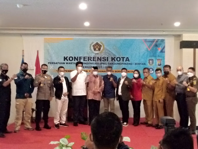 PWI Tanjungpinang-Bintan Gelar Konferkot Periode 2021 – 2024