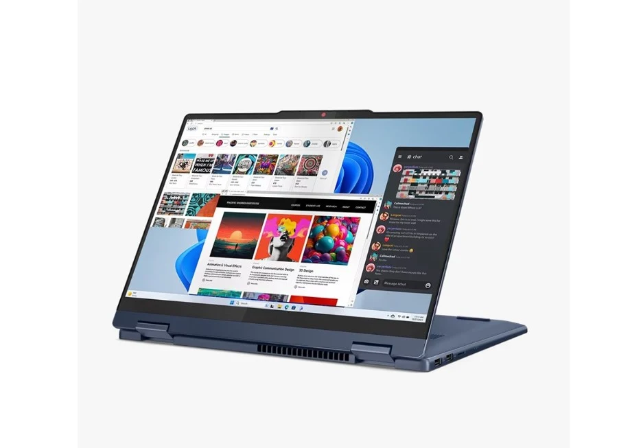 Laptop Hybrid Lenovo IdeaPad 5 2-in-1 14AHP9 0DID, Canggih Bertenaga AMD Ryzen 7 8845HS