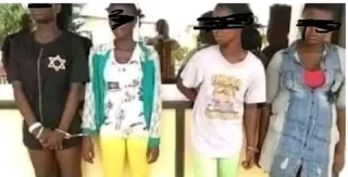 Four girls caught with human head inside their school bags in Lagos