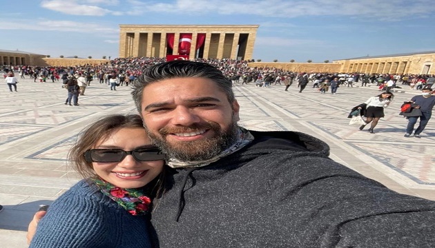  Kadir doğlu and neslihan atagül celebration of the turkish national day.