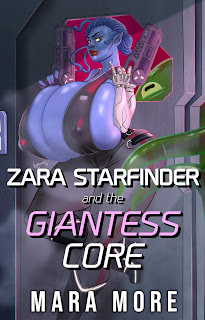Zara Starfinder and the Giantess Core Cover