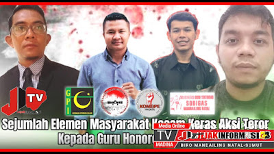 Sejumlah Elemen Kecam Keras Intimidasi Kepada Guru Honorer, Soal PPPK Madina