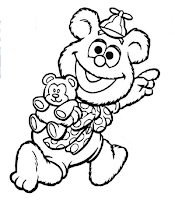 Baby Fozzie coloring page