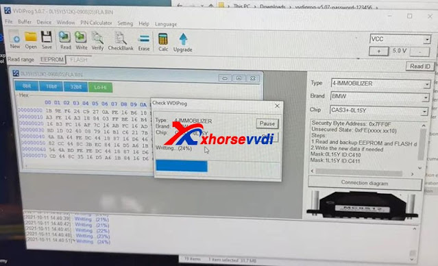 How to downgrade ISTAP with Xhorse VVDI Prog +BIMTool 01