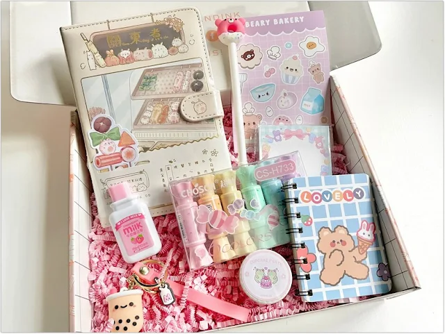 Kawaii Stationery Subscription Box to Gift